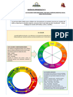 SESIÓN 5 - 3° Colores Analogos