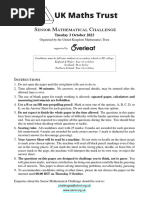 SMC 2023 Questions and Solutions | PDF | Circle | Mathematics
