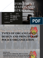 Law Enforcement Organization and Administration by Aive Marie1