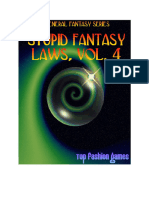d20 Top Fashion Games Stupid Fantasy Laws Vol. 4