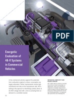 Energetic Evaluation of 48-V Systems in Commercial Vehicles: Development Vehicle Electrical System