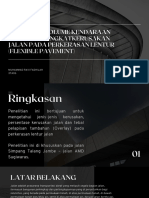 Pengaruh Volume Kendaraan Terhadap Tingkatkerusakan Jalan Pada Perkerasan Lentur (Flexible Pavement)