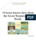 10 Lesser Known Facts About The Seven Wonders of The World