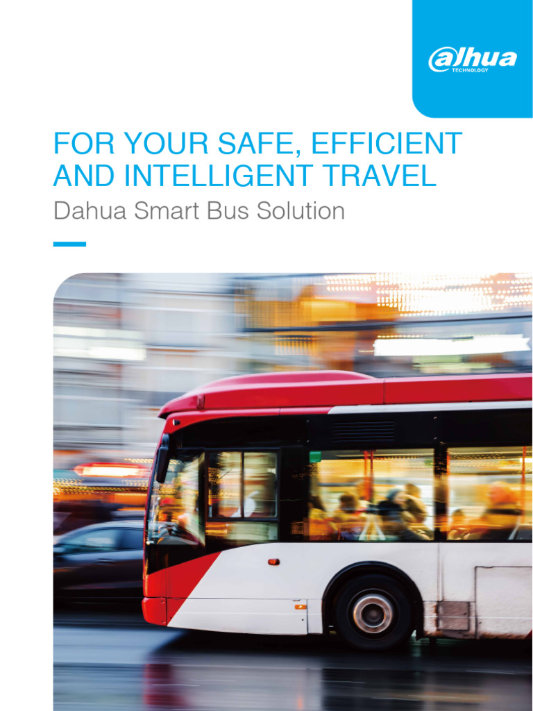 Dahua Smart Bus Solution Overview | PDF | Camera | Computer Monitor