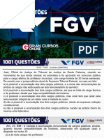 1001 Questões FGV - Direito Constitucional - Gustavo Brígido