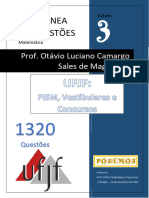 Coletanea de Questões de Matemática - Vol. 3 - Ufjf Pism Vestibular e Concursos - 1320 Questões