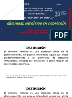 Síndrome Nefrítico en Pediatría