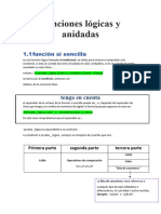 Funciones Lógicas y Anidadas Clase 2