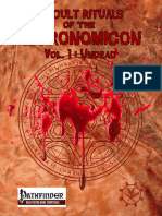 Epic Level NPC - Occult Rituals of The Necronomicon Vol 1 - Undead