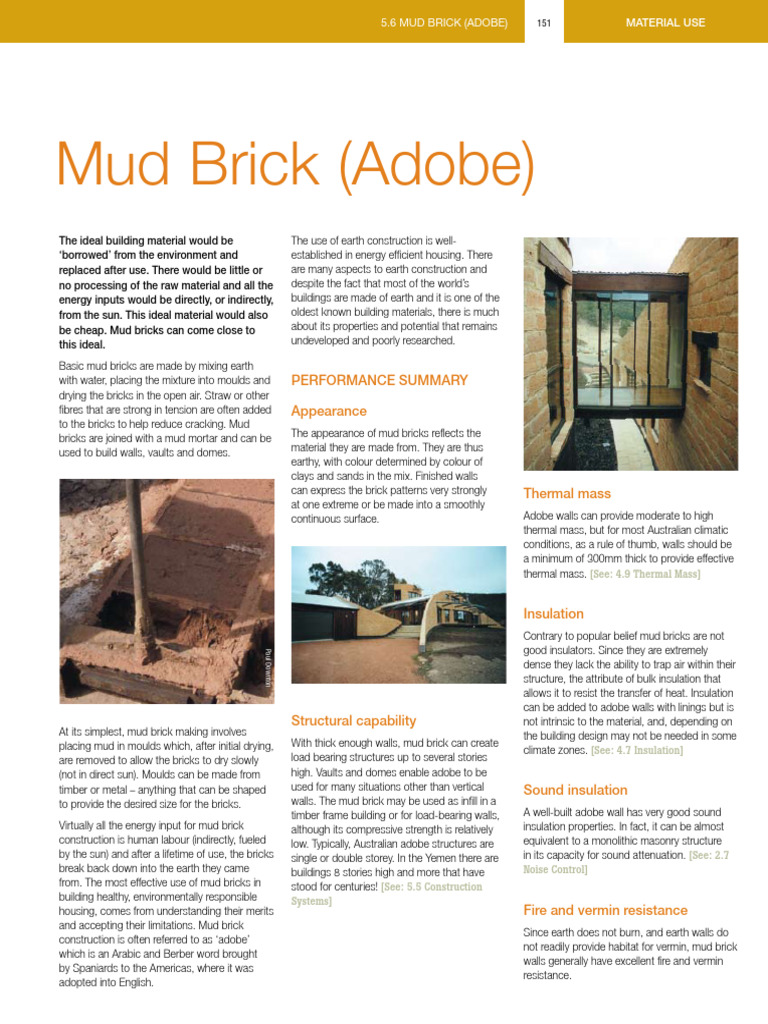 How To Make Mud Bricks | PDF | Brick | Building Materials