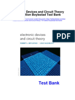 Electronic Devices and Circuit Theory 11th Edition Boylestad Test Bank