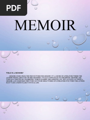 MEMOIR