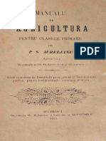 Petre S. Aurelian - Manualŭ de Agricultură Pentru Clasele Primare