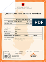 Certifikate Pronesie App 246482