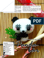 панда амигуруми