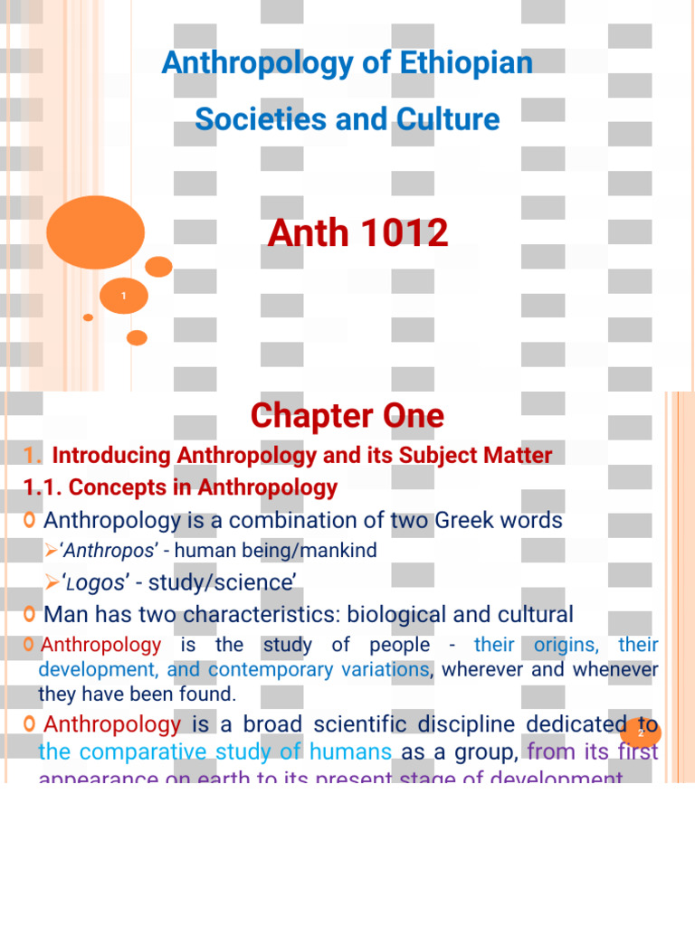 Anthropology Power Point Full 1 Freshexams Pdf Pdf Anthropology
