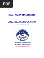 AAS Family Handbook 2022 2023