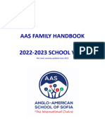 AAS Family Handbook 2022 2023