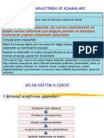 Hafta Bilimsel Araştırma Aşamaları PDF