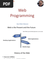 Web Programming Overview