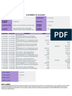 01 Oct 2022 To 11 Aug 2023 FCMB Statement