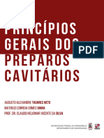 E-Book de Princípios Gerais de Preparos Cavitários