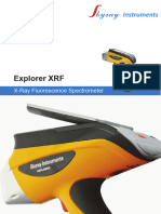 Explorer XRF: X-Ray Fluorescence Spectrometer