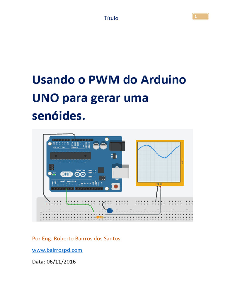 Gerador de Senoides com Arduino PWM | PDF | Rede elétrica | Tecnologia ...