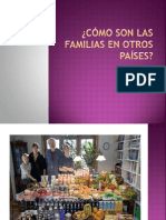 Cómo Son Las Familias en Otros Países