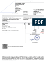 Tax Invoice: Zoho Technologies Pvt. LTD