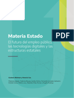 1.6 - BLUTMAN Y CAO, 2023. El Futuro Del Empleo Público - Cap1, Conclusion