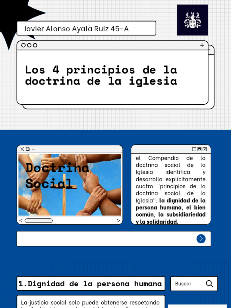 Los 4 Principios de La Doctrina de La Iglesia | PDF