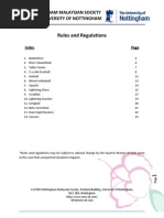 Rules & Regulation of Games