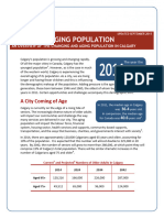 Calgary Aging Population