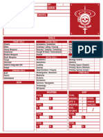 Crown of Stars Character Sheet