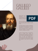 Información de Gallileo Gallilei Por Lucía Benito
