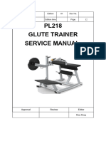 PL218 Glute Trainer Service Manual: Johnson Issue Date Edition 01 Doc No. Revision Date Edition Time