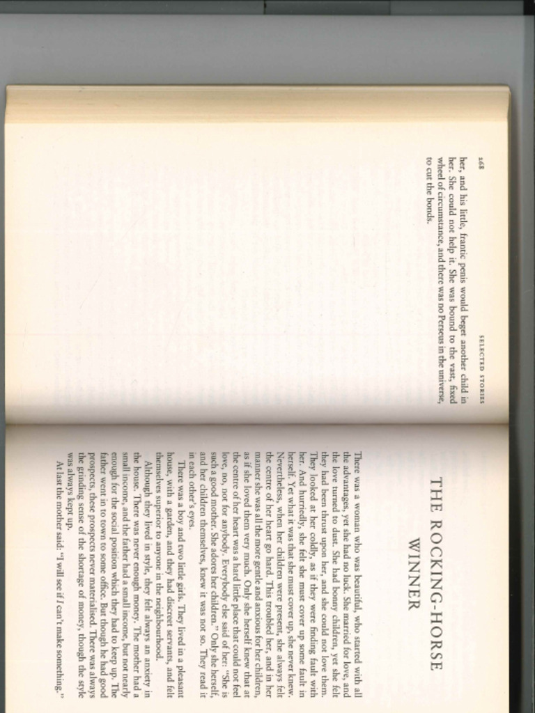 D.H. Lawrence, The Rocking Horse Winner PDF