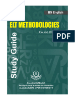 Elt Methodologies: BS English