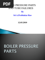 Boiler Pressure Parts Tube Failure