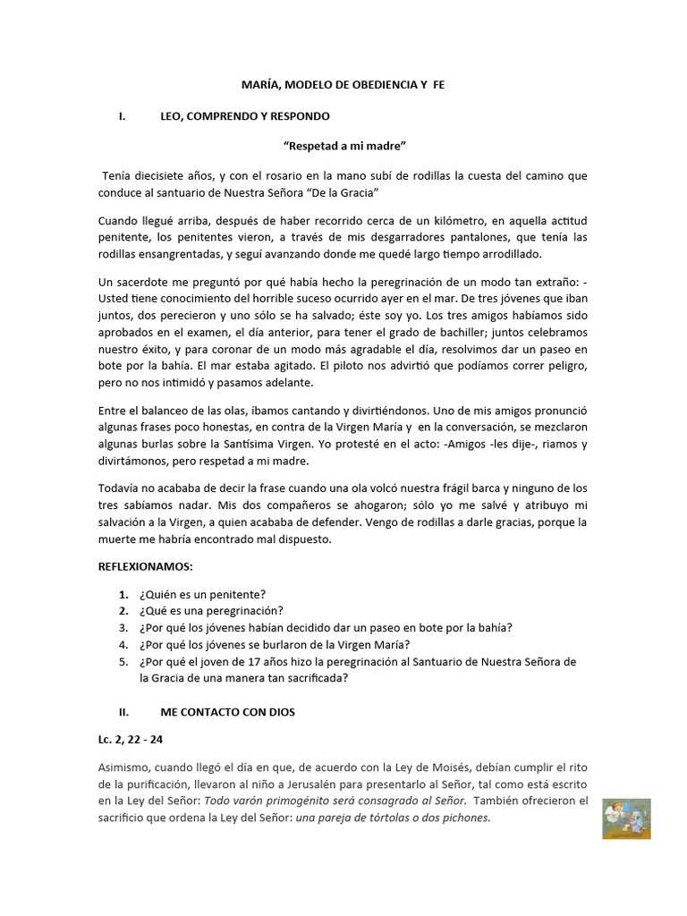 Maria Discipula de Cristo | PDF | María, madre de Jesús | Jesús