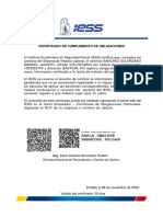 Certificado Voluntario Ced