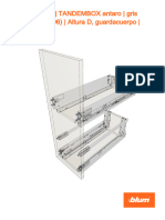 SPACE TWIN TANDEMBOX Antaro Gris Aluminio