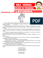 Lectura Sobre La Lechera para Tercero de Primaria