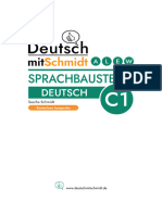 Leseprobe Sprachbausteine Deutsch C1 Deutsch Mit Schmidt