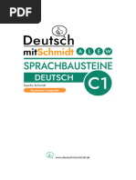 Goethe C1 Schreiben Teil 1 | PDF
