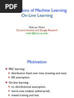 Lecture 8-ml On-Line Learning