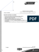 Chemistry - Paper - 2 - SL - French 3