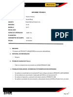 Informe de Evaluación y Configuraciónecm de Product Link 61-09