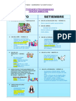 Actividades Programadas 3er Bimestre